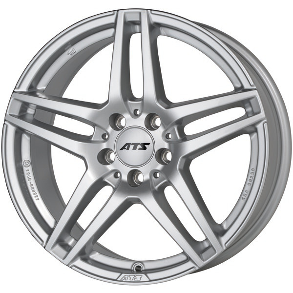 Cerchi Rial M10 8.5Jx18 ET34,5 5x112 Polar-Silber - Per Mercedes-Benz A, C, E, GLC, Ecc.