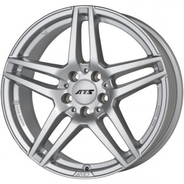 Jante ALIAJ 5X112 ATS MIZAR POLAR-SILBER LACKIERT ET36 5/112 66.5 R17 - Poza 1