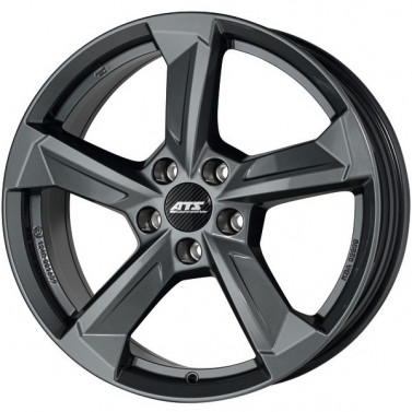 Jante ALIAJ 5X112 ATS AUVORAX DARK GREY LACKIERT ET20 5/112 66.6 R20 - Poza 1