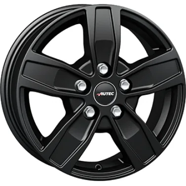 Jante ALIAJ 5X130 AUTEC QUANTRO Dull Black ET66 5/130 89.1 R16 - Poza 1