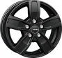 Jante ALIAJ 5X130 AUTEC QUANTRO Dull Black ET66 5/130 89.1 R16 - Poza 1 miniatura