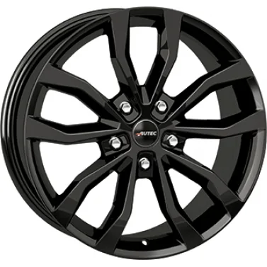 Jante ALIAJ 5X120 AUTEC UTECA Gloss Black ET43 5/120 65.1 R18 - Poza 1