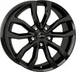 Jante ALIAJ 5X120 AUTEC UTECA Gloss Black ET43 5/120 65.1 miniatura
