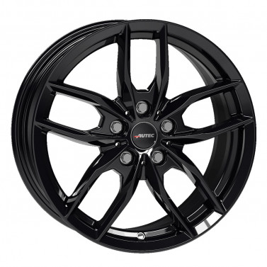 Jante ALIAJ 5X112 AUTEC BAVARIS SCHWARZ ET30 5/112 66.60 R18 - Poza 1