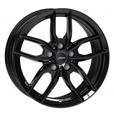 Jante ALIAJ 5X112 AUTEC BAVARIS SCHWARZ ET30 5/112 66.60 R18 - Poza 1