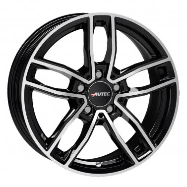 Jante ALIAJ 5X112 AUTEC MERCADOR SCHWARZ POLIERT ET44 5/112 66.50 R16 - Poza 1