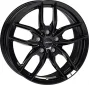 Jante ALIAJ 5X112 AUTEC BAVARIS Gloss Black ET51 5/112 66.6 R18 - Poza 1 miniatura