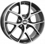 Jante ALIAJ 5X112 BBS SR Anthracite Dark / Polished ET45 5/112 82 R17 - Poza 1 miniatura