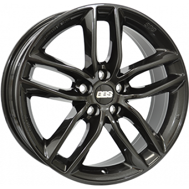 Jante ALIAJ 5X112 BBS SX Crystal Black ET35 5/112 82 R18 - Poza 1