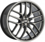 Jante ALIAJ 5X112 BBS CCR Gunmetal / Polished ET30 5/112 82 R19 - Poza 1 miniatura
