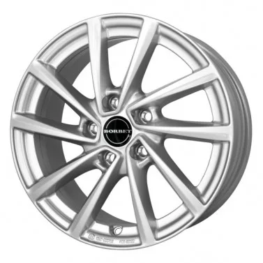 Jante ALIAJ 5X112 BORBET V CRYSTAL SILVERLVER ET45 5/112 57.10 R18 - Poza 1