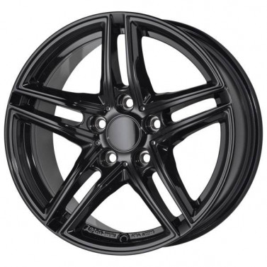 Jante ALIAJ 5X112 BORBET XR BLACK GLOSSY GLANZLACKIERT ET30 5/112 66.5 R17 - Poza 1