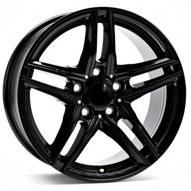 Jante ALIAJ 5X112 BORBET XR BLACKACK GLOSSY ET39 5/112 66.50 R18 - Poza 1