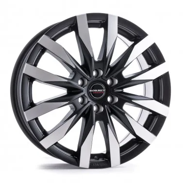 Jante ALIAJ 6X130 BORBET CW 6 BLACKACK POLISHED MAT ET54 6/130 84.10 R16 - Poza 1