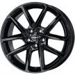 Jante ALIAJ 5X112 BORBET N BLACK GLOSSY GLANZLACKIERT ET40 5/112 66.6 miniatura
