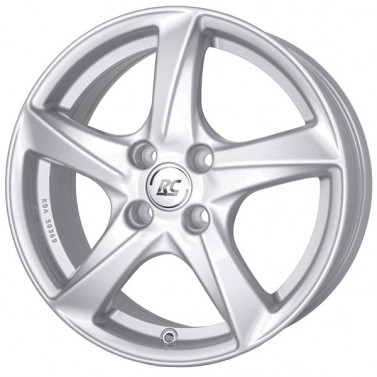 Jante ALIAJ 5X100 BROCK RC30 KRISTALLSILBER LACKIERT ET35 5/100 57.1 R14 - Poza 1