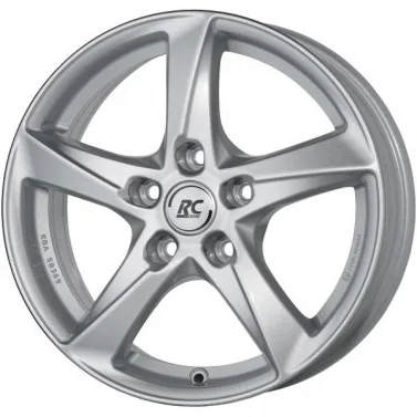 Jante ALIAJ 5X112 BROCK RC30 KRISTALLSILBER LACKIERT ET48 5/112 57.1 R16 - Poza 1
