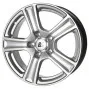 Jante ALIAJ 5X100 BROCK RC 19 KRISTALLSILBER LACKIERT ET40 5/100 57.1 R15 - Poza 1 miniatura