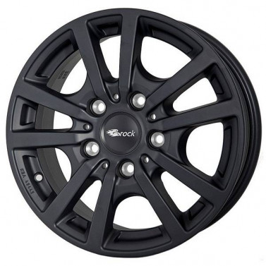 Jante ALIAJ 5X120 BROCK RC25T SCHWARZ-MATT MATTLACKIERT ET55 5/120 65.1 R17 - Poza 1