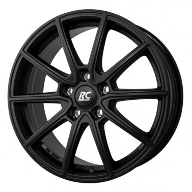 Jante ALIAJ 5X112 BROCK RC32 SATIN BLACK MATT MATTLACKIERT ET22 5/112 66.7 R16 - Poza 1