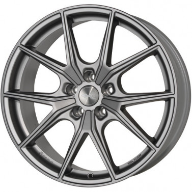 Jante ALIAJ 5X112 BROCK B40 FERRIC-GREY-MATT MATTLACKIERT ET44 5/112 66.6 R20 - Poza 1