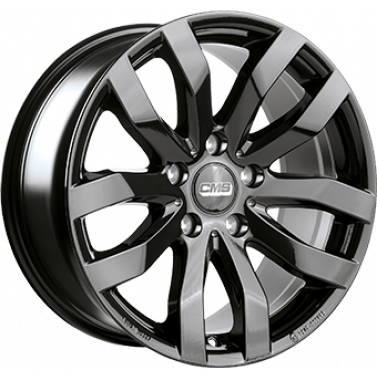 Jante ALIAJ 5X112 CMS C22 Gloss Black ET52 5/112 66.5 R16 - Poza 1