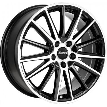Jante ALIAJ 5X114,3 CMS C23 DIAMOND BLACK GLOSS ET46 5/114.3 67.20 R18 - Poza 1