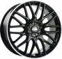 Jante ALIAJ 4X100 CMS C25 DIAMOND RIM BLACKACK ET38 4/100 67.20 R17 - Poza 1 miniatura