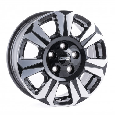 Jante ALIAJ 6X130 CMS C31 DIAMANT NOIR ET62 6/130 84.10 R16 - Poza 1