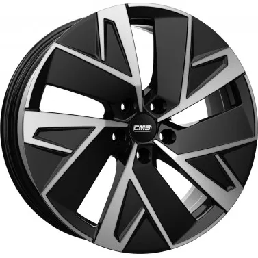 Jante ALIAJ 5X112 CMS C32 DIAMOND BLACK GLOSS ET50 5/112 57.10 R19 - Poza 1