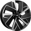 Jante ALIAJ 5X112 CMS C32 DIAMOND BLACK GLOSS ET50 5/112 57.10 miniatura