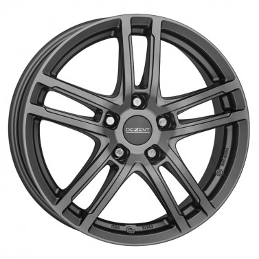 Jante ALIAJ 5X110 DEZENT TZ GRAPHITE GRAPHITE MATT ET33 5/110 65.10 R17 - Poza 1