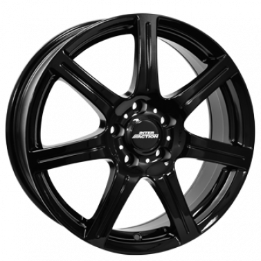 Jante ALIAJ 5X100 INTER ACTION 2 SIRIUS Gloss Black Gloss Black ET45 5/100 57.1 R17 - Poza 1