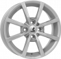 Jante ALIAJ 4X108 IT WHEELS ALISIA Silver Silver ET23 4/108 65.1 R15 - Poza 1 miniatura