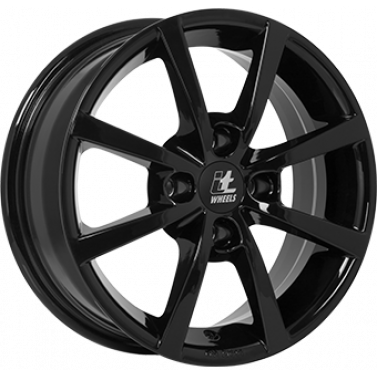 Jante ALIAJ 4X100 IT WHEELS ALISIA Gloss Black ET40 4/100 63.3 R15 - Poza 1
