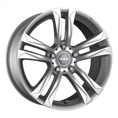 Jante ALIAJ 5X120 MAK BIMMER SILVER ET38 5/120 72.6 R20 - Poza 1