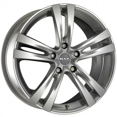 Jante ALIAJ 5X100 MAK ZENITH HYPER SILVER ET35 5/100 72 R14 - Poza 1