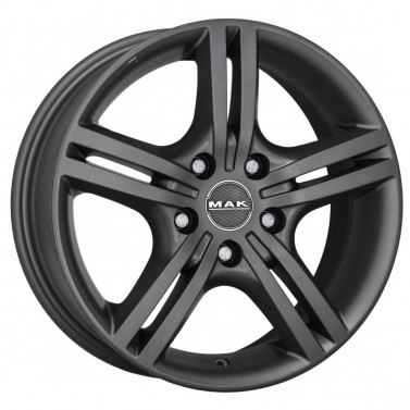 Jante ALIAJ 5X115 MAK VELOCE LIGHT MATT TITAN ET41 5/115 70.2 R16 - Poza 1