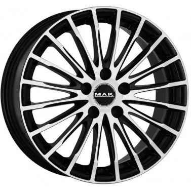 Jante ALIAJ 5X112 MAK FATALE ICE BLACK ET50 5/112 57.1 R17 - Poza 1