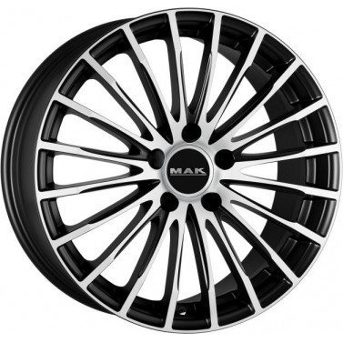 Jante ALIAJ 5X112 MAK STARLIGHT ICE BLACK ET35 5/112 66.6 R18 - Poza 1