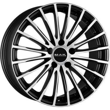 Jante ALIAJ 5X112 MAK STARLIGHT ICE BLACK ET45 5/112 66.6 R18 - Poza 1
