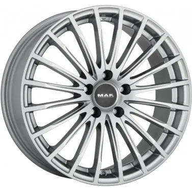 Jante ALIAJ 5X112 MAK STARLIGHT SILVER ET45 5/112 66.6 R19 - Poza 1