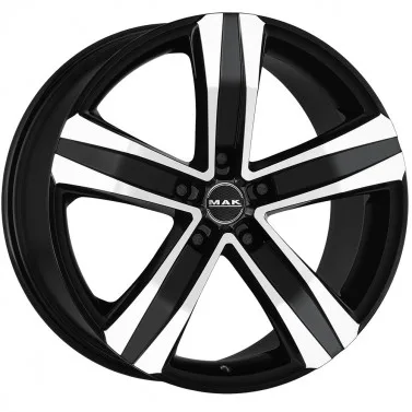 Jante ALIAJ 5X127 MAK STONE5 T BLACK MIRROR ET50 5/127 71.6 R19 - Poza 1