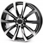 Jante ALIAJ 5X108 MAK WOLF BLACK MIRROR BLACK MIRROR ET35 5/108 72 R16 - Poza 1 miniatura