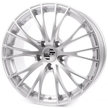 Jante ALIAJ 5X112 MAK RENNEN SILVER SILVER ET21 5/112 66.45 R19 - Poza 1