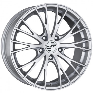 Jante ALIAJ 5X112 MAK RENNEN SILVER ET21 5/112 66.45 R18 - Poza 1