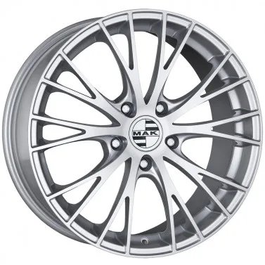 Jante ALIAJ 5X112 MAK RENNEN SILVER ET21 5/112 66.45 R18 - Poza 1