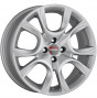 Jante ALIAJ 4X100 MAK TORINO W SILVER ET43 4/100 56.6 R15 - Poza 1 miniatura