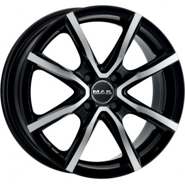 Jante ALIAJ 4X100 MAK MILANO4 BLACK MIRROR ET40 4/100 72 R15 - Poza 1