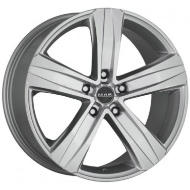 Jante ALIAJ 5X130 MAK STONE5 SILVER ET56 5/130 89.1 R18 - Poza 1